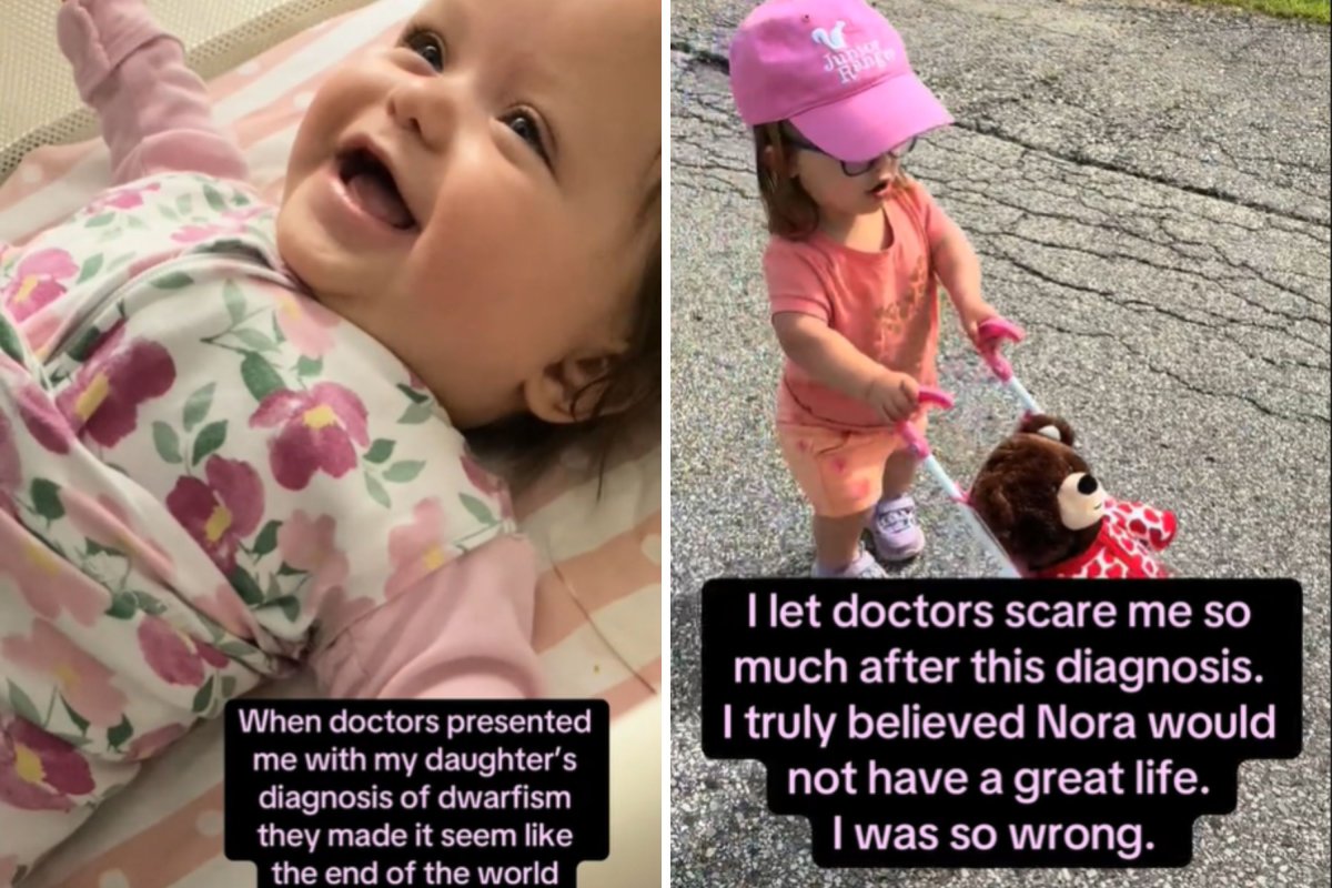 Photos from Kate McLeod's TikTok video