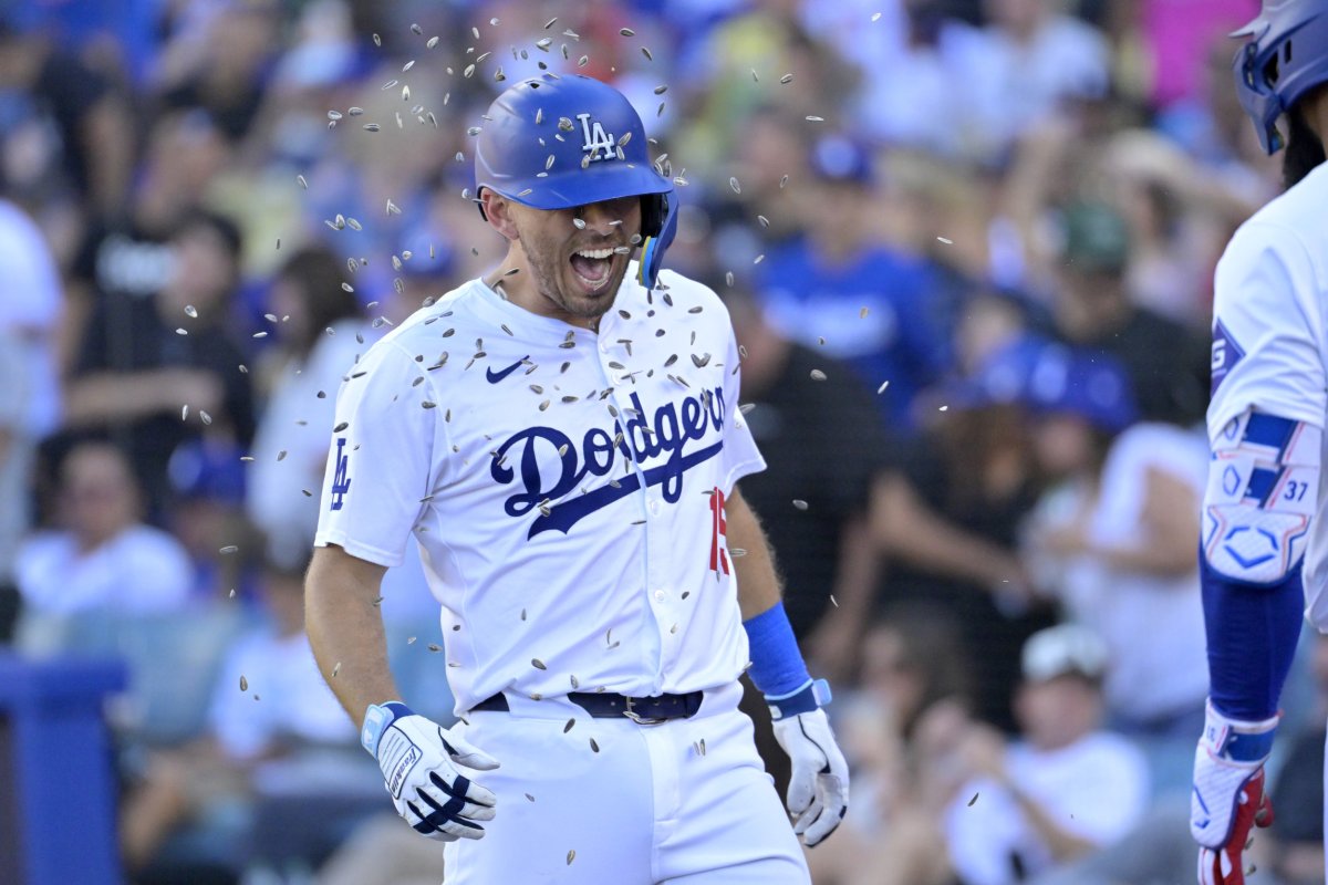 Los Angeles Dodgers catcher Austin Barnes