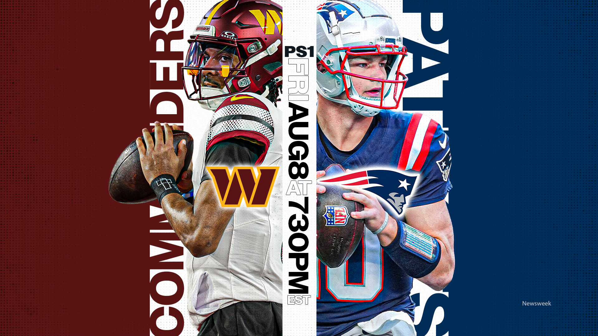 How to Watch Commanders vs Patriots: Live Stream NFL Preseason, TV Channel