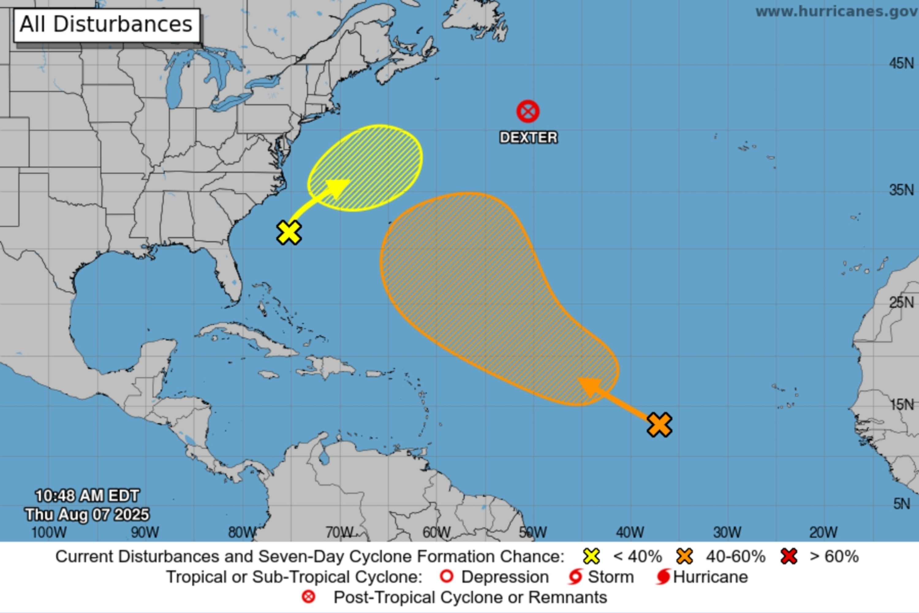 Tropical Wave Spaghetti Models Show Potential Storm Path