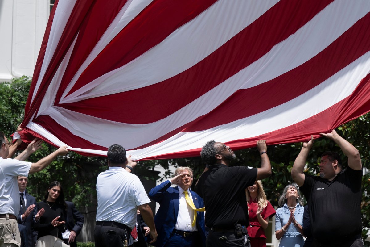 Bandeira da Casa Branca Trump
