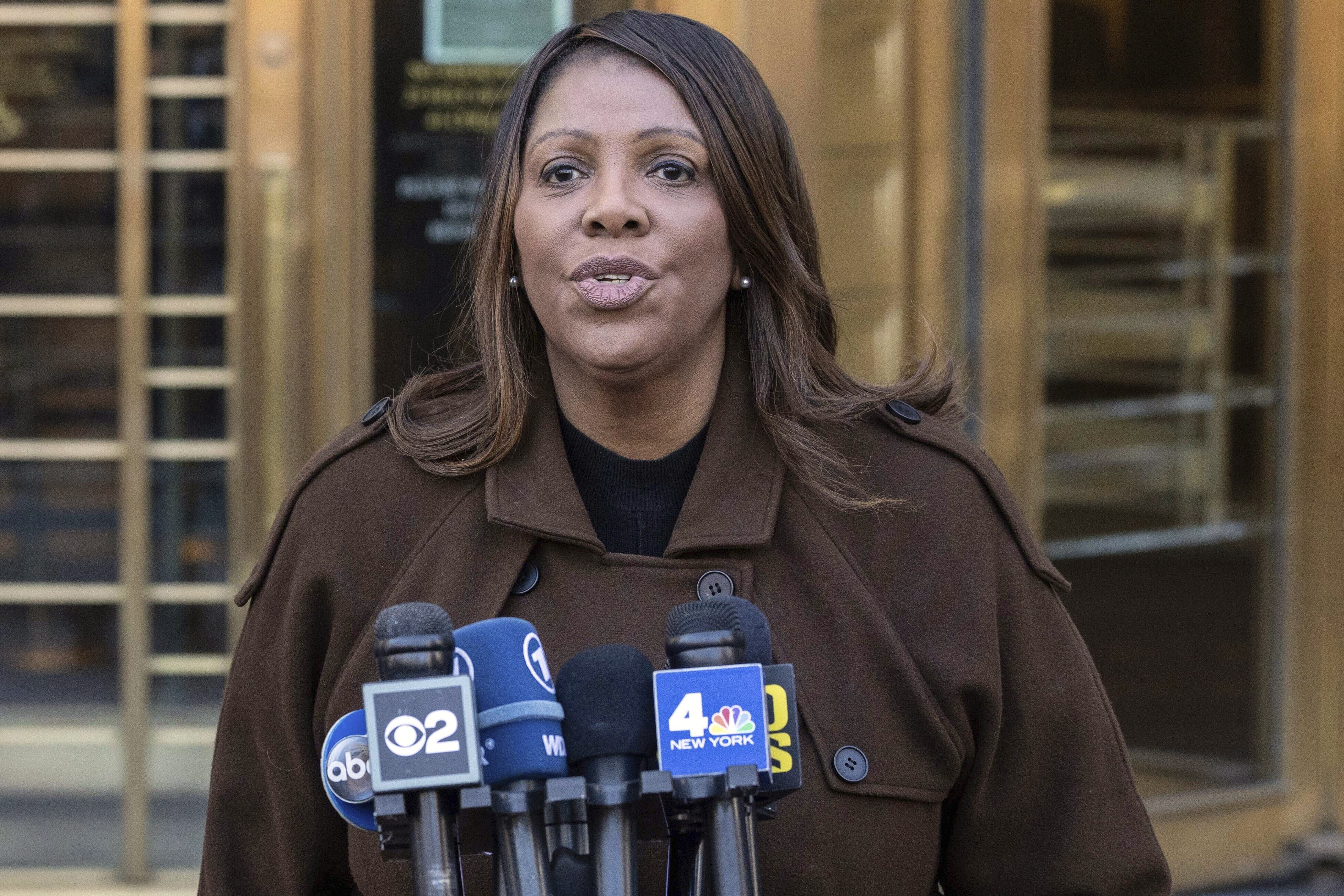NY AG Letitia James Subpoenaed by DOJ In Trump Civil Rights Violation Probe