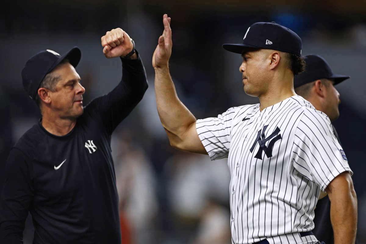 New York Yankees outfielder Giancarlo Stanton