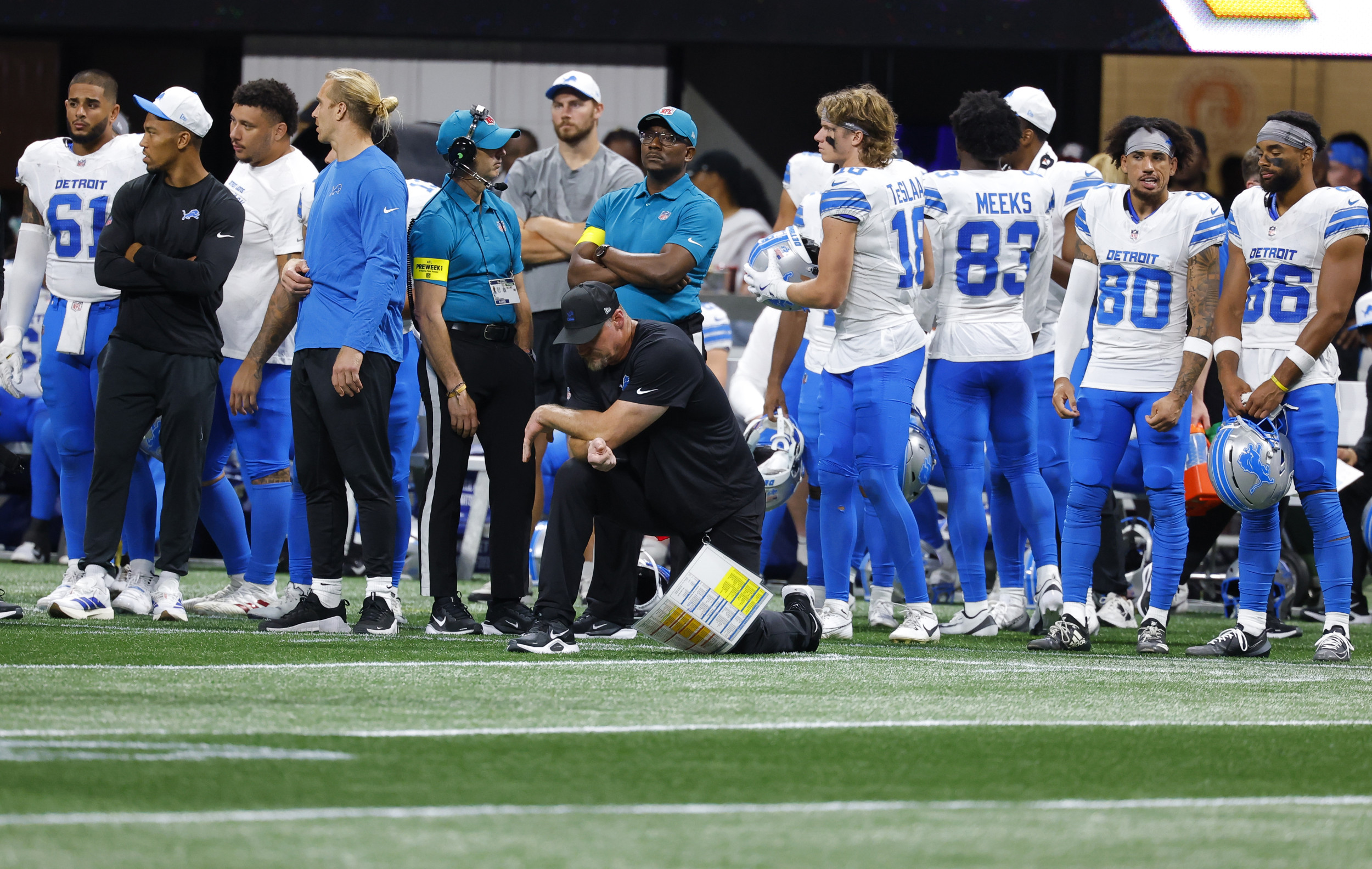 Lions-Falcons Preseason Game Suspended After Morice Norris Injury
