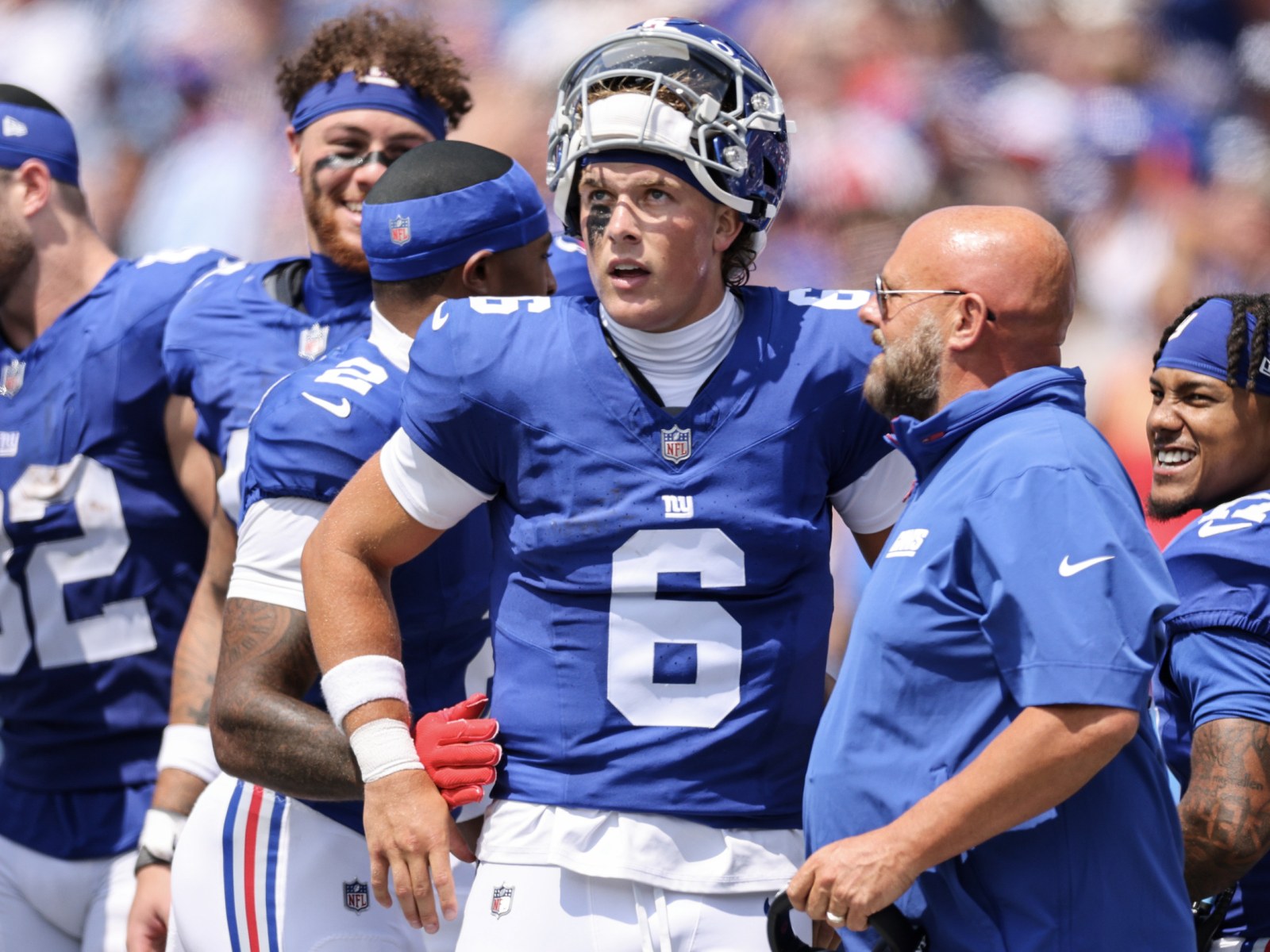 NY Giants Rookie Jaxson Dart Reflects on First NFL Game - Newsweek