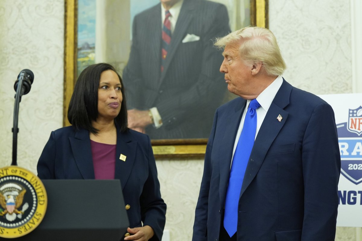 Muriel Boswer and Donald Trump