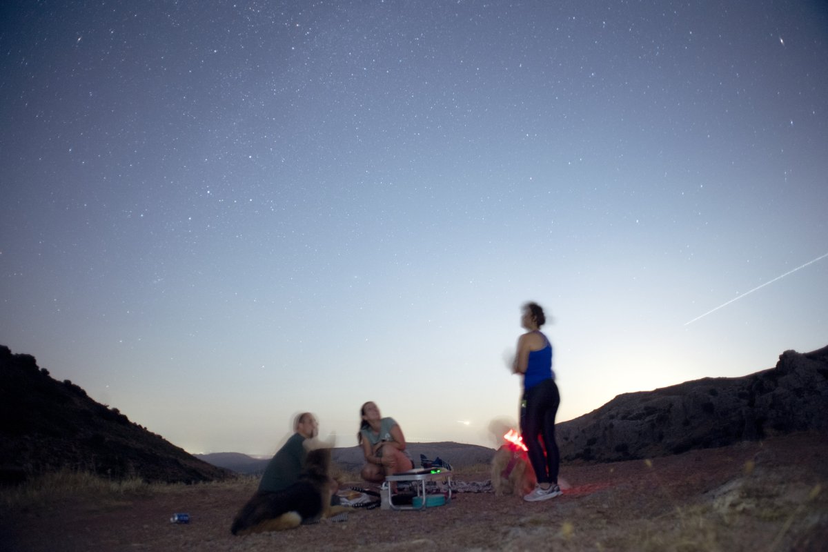Meteor shower