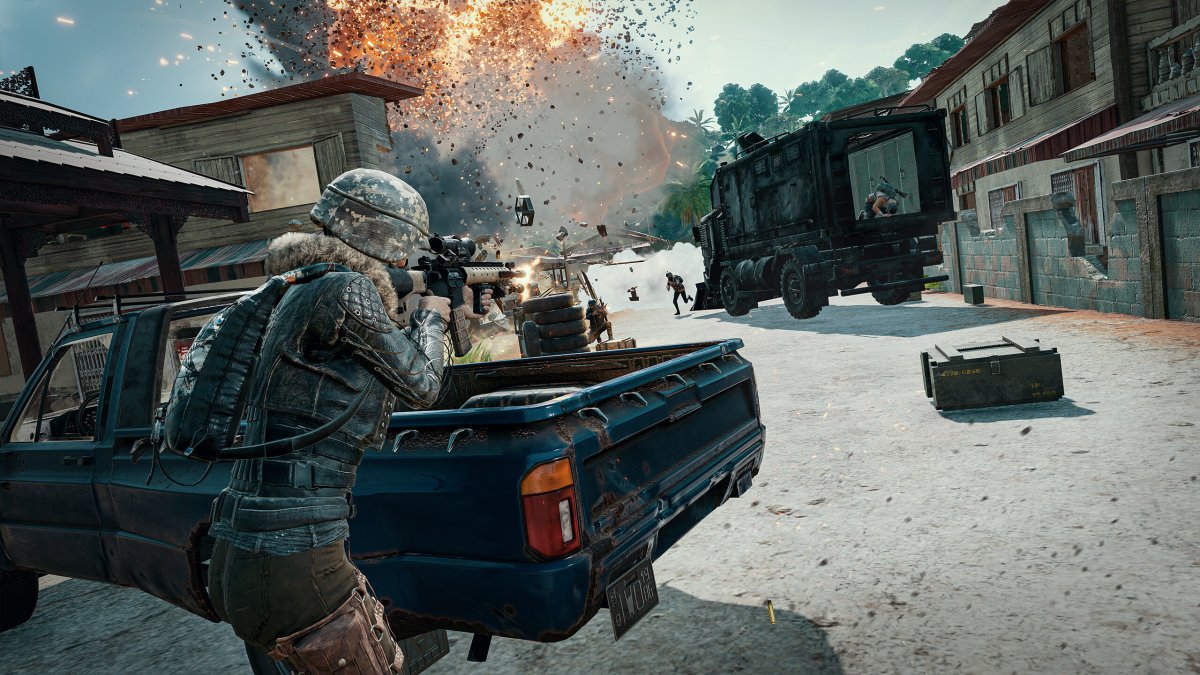 PUBG shootout