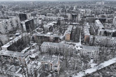 Photos Show Ukraines Cities Destroyed By War