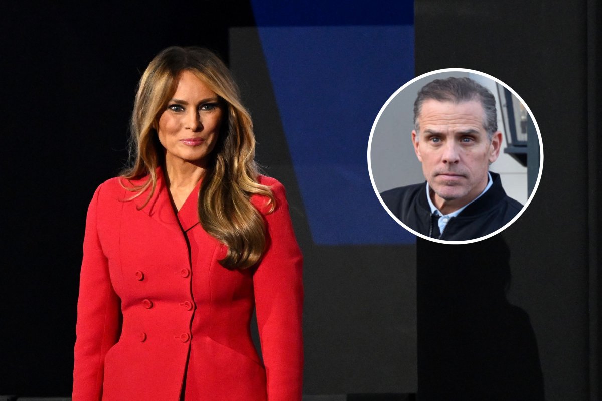 Melania Trump and Hunter Biden