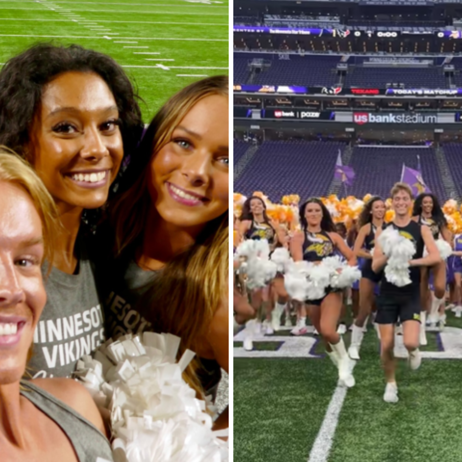 Vikings Respond to Male Cheerleader Backlash - Newsweek