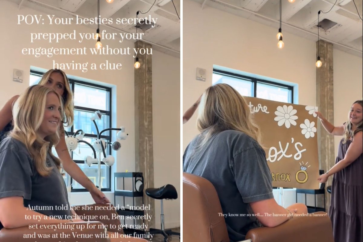 Photos from Shelby Nelms' TikTok video