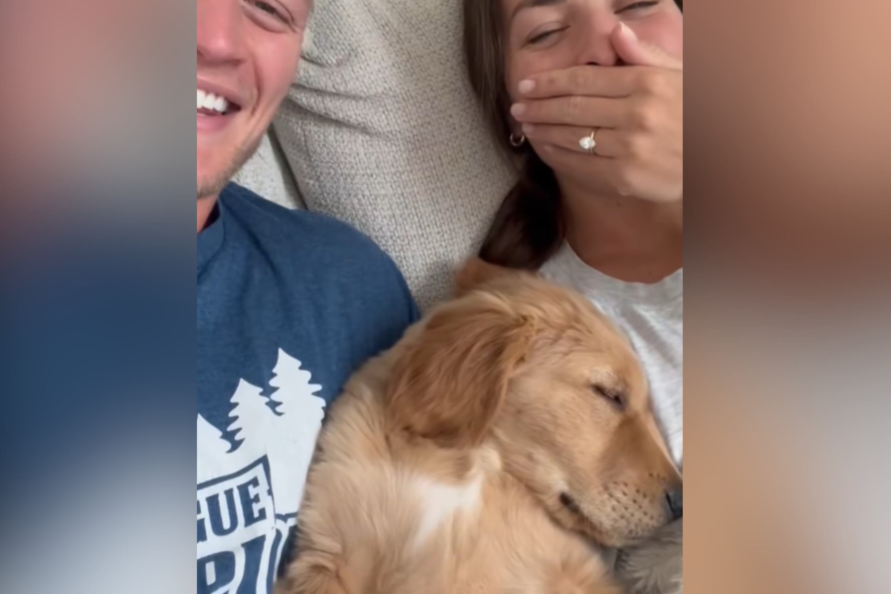 New Puppy Owners Record Him Sleeping, Then Catch Adorable Moment