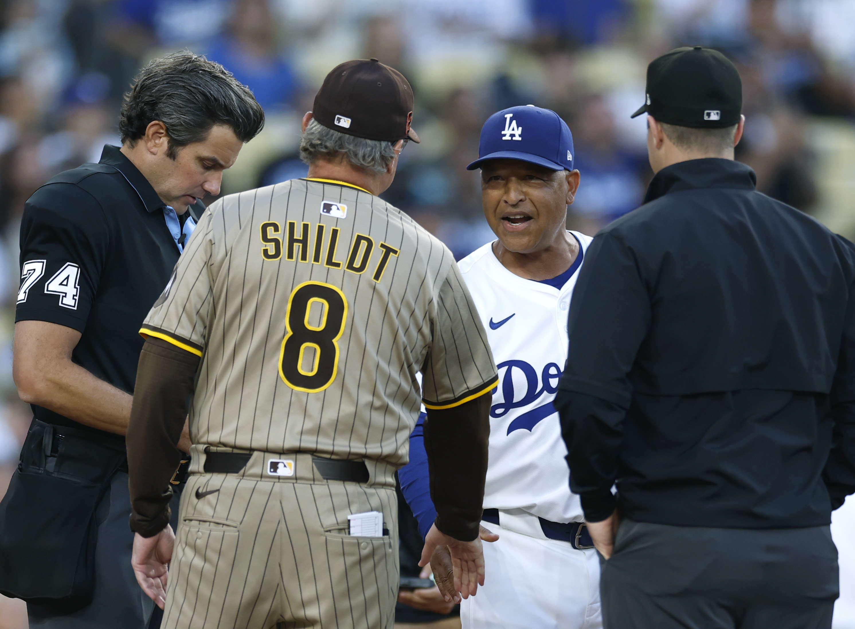 Dodgers Dave Roberts Breaks Silence On Viral Beef With Padres Mike Shildt