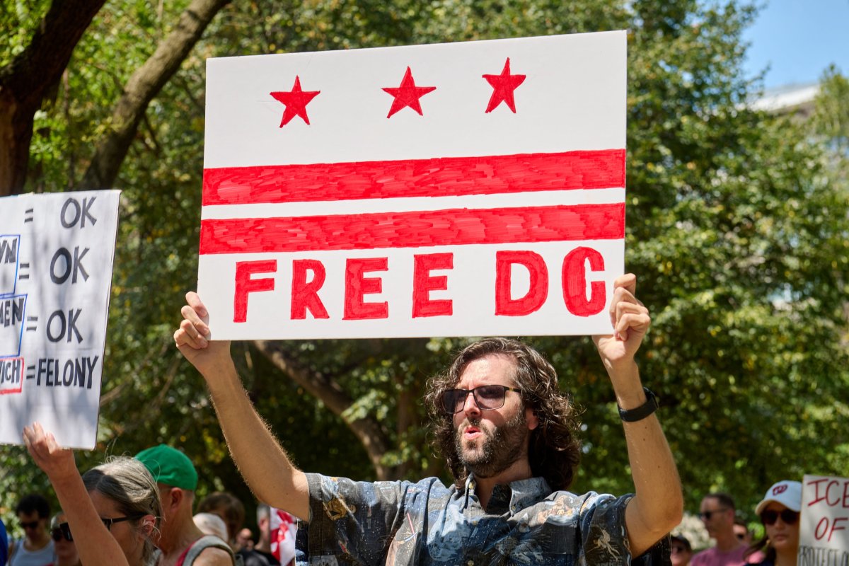 Washington DC Protes Trump