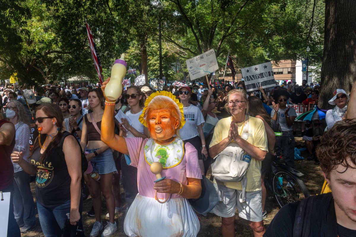 Washington DC Protes Trump