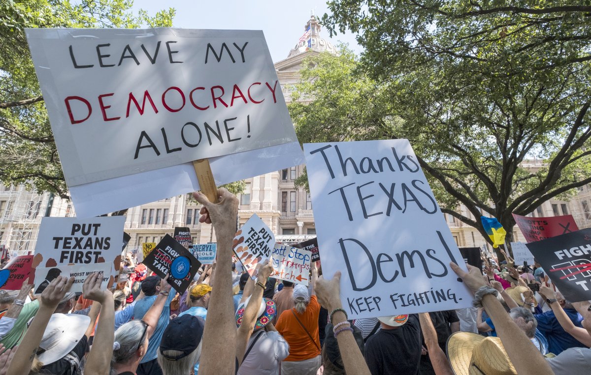 Texas Anti-Trump Protes