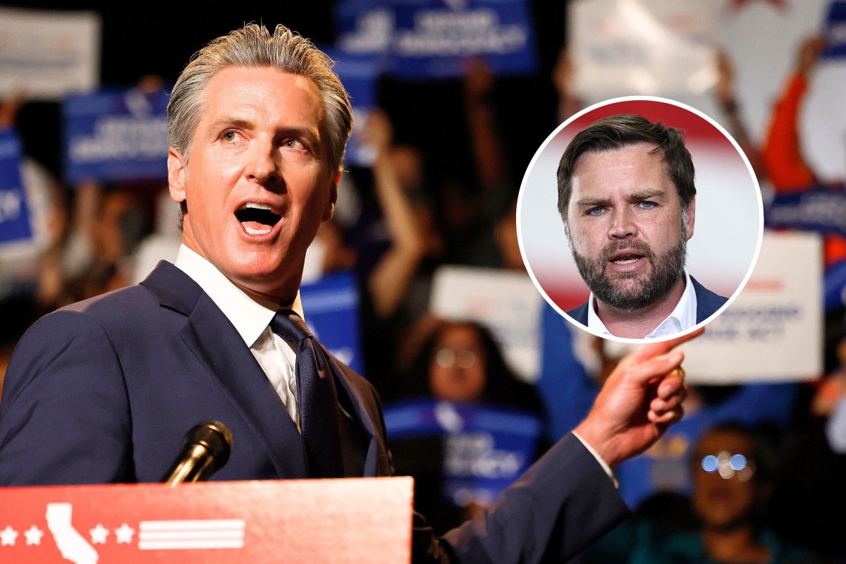 Gavin Newsom; JD Vance
