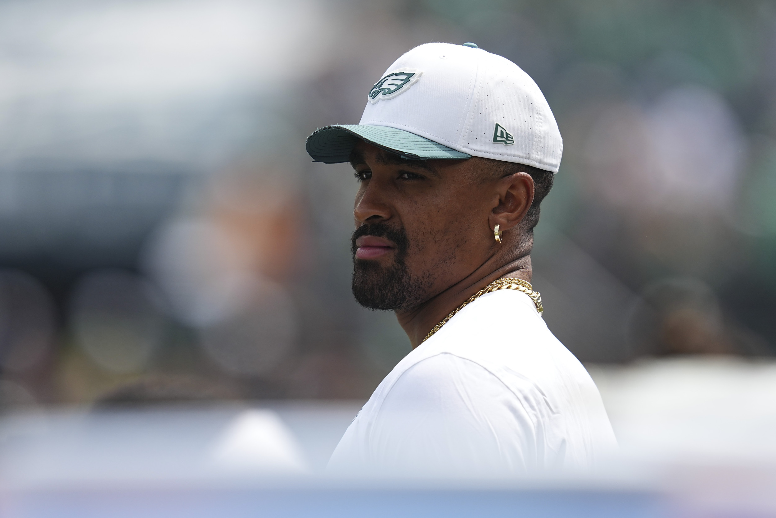 Eagles Lane Johnson Shares Strong Thoughts on Jalen Hurts