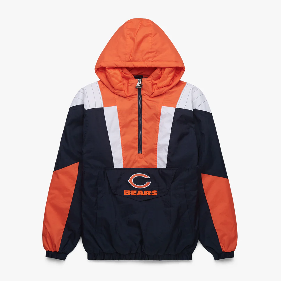 90s スターター NFL Chicago Bears 中綿 ジャケット 90s スターター NFL Chicago Bears 中綿 ジャケット