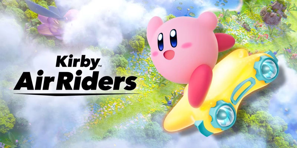 Kirby Air Riders key art