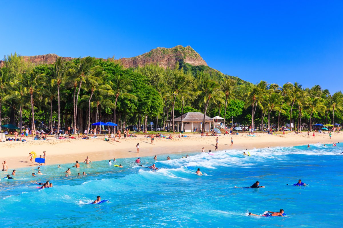 Waikiki Beach, Hawaii 