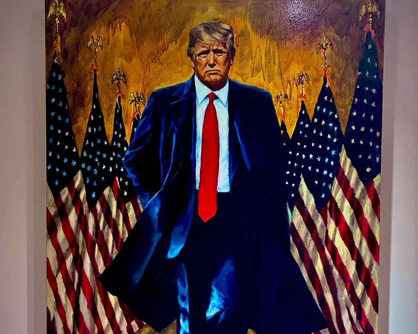 Multiple New Donald Trump Portraits Appear In White House Newsweek Multiple New Donald Trump Portraits Appear In White House Newsweek
