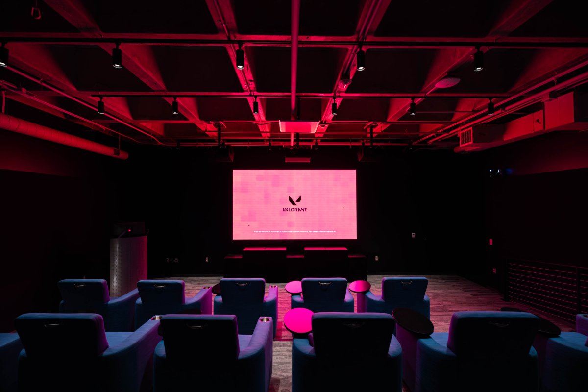 Riot Mercer screening room
