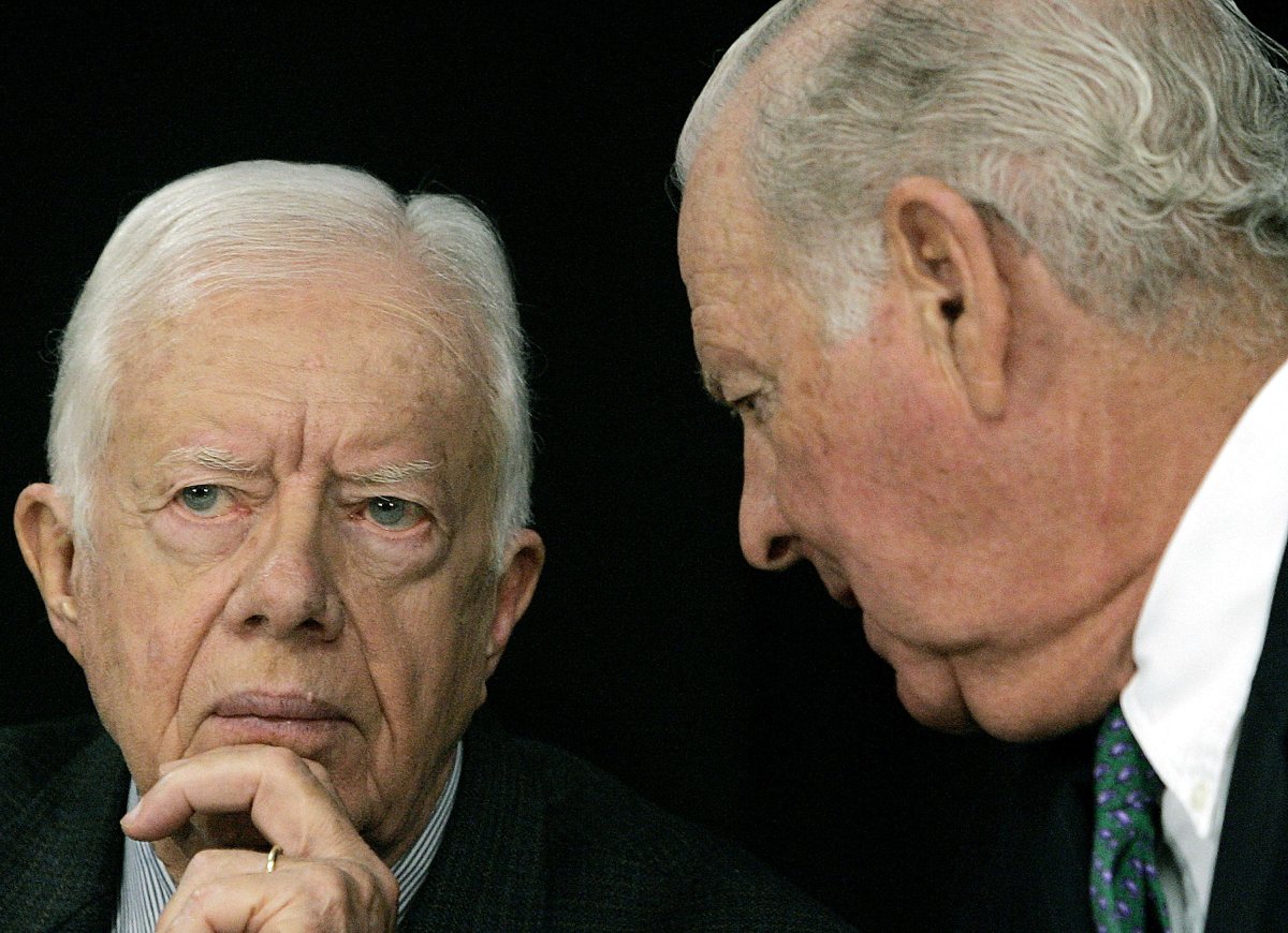 Jimmy Carter and James Baker