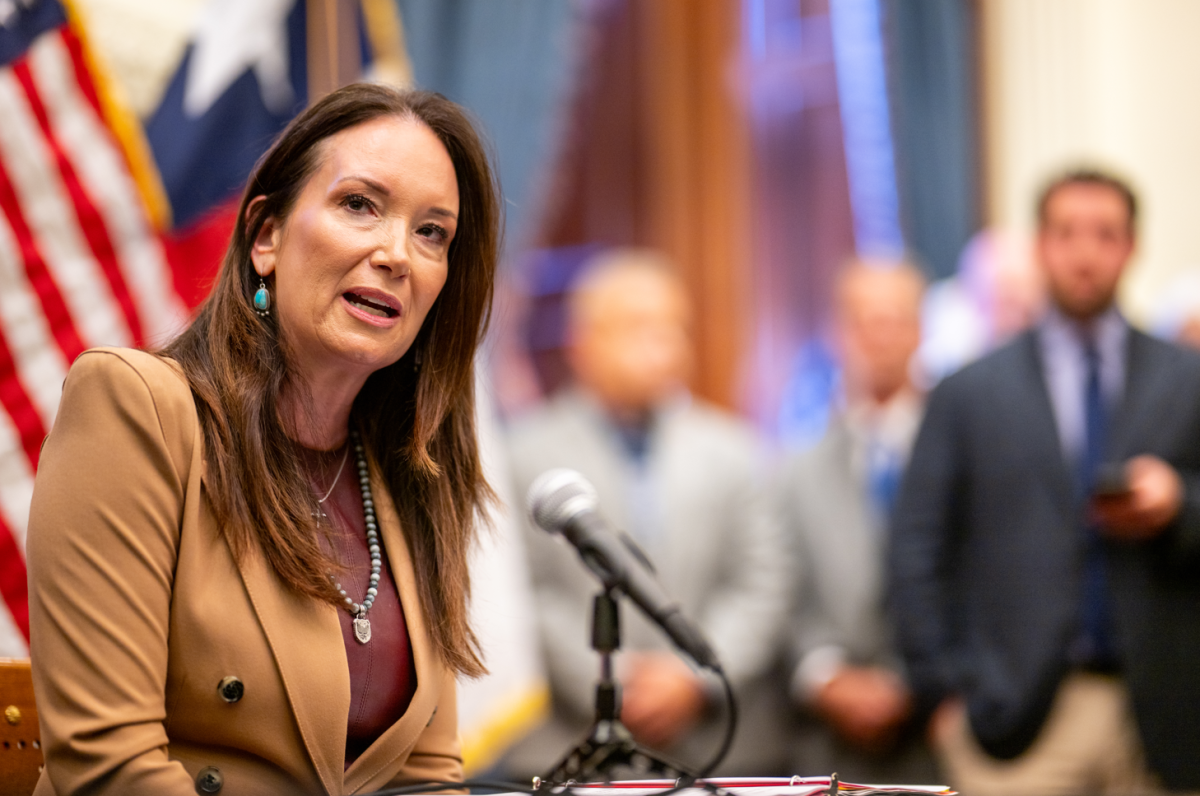 Secretary of Agriculture Brooke Rollins speaks 