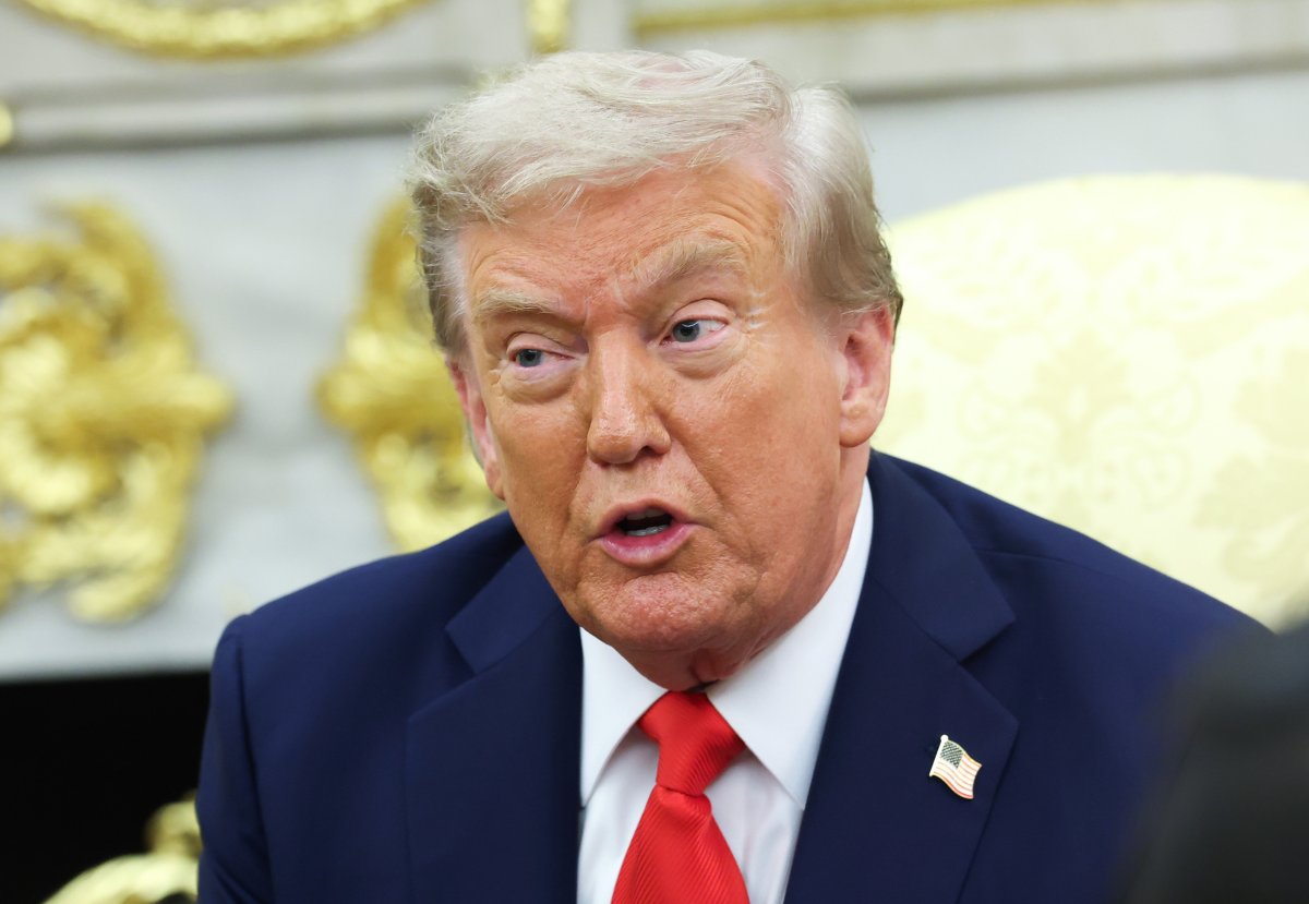 President Donald Trump Oval Office