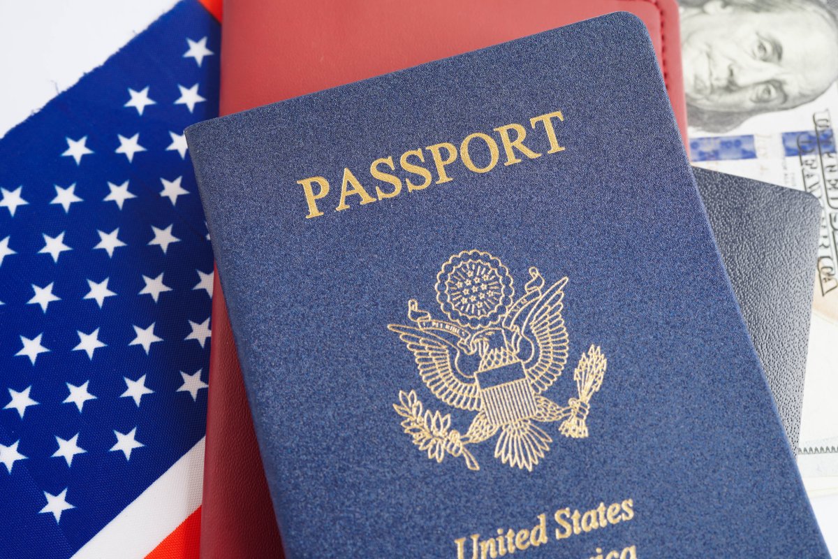 Passaporto americano.