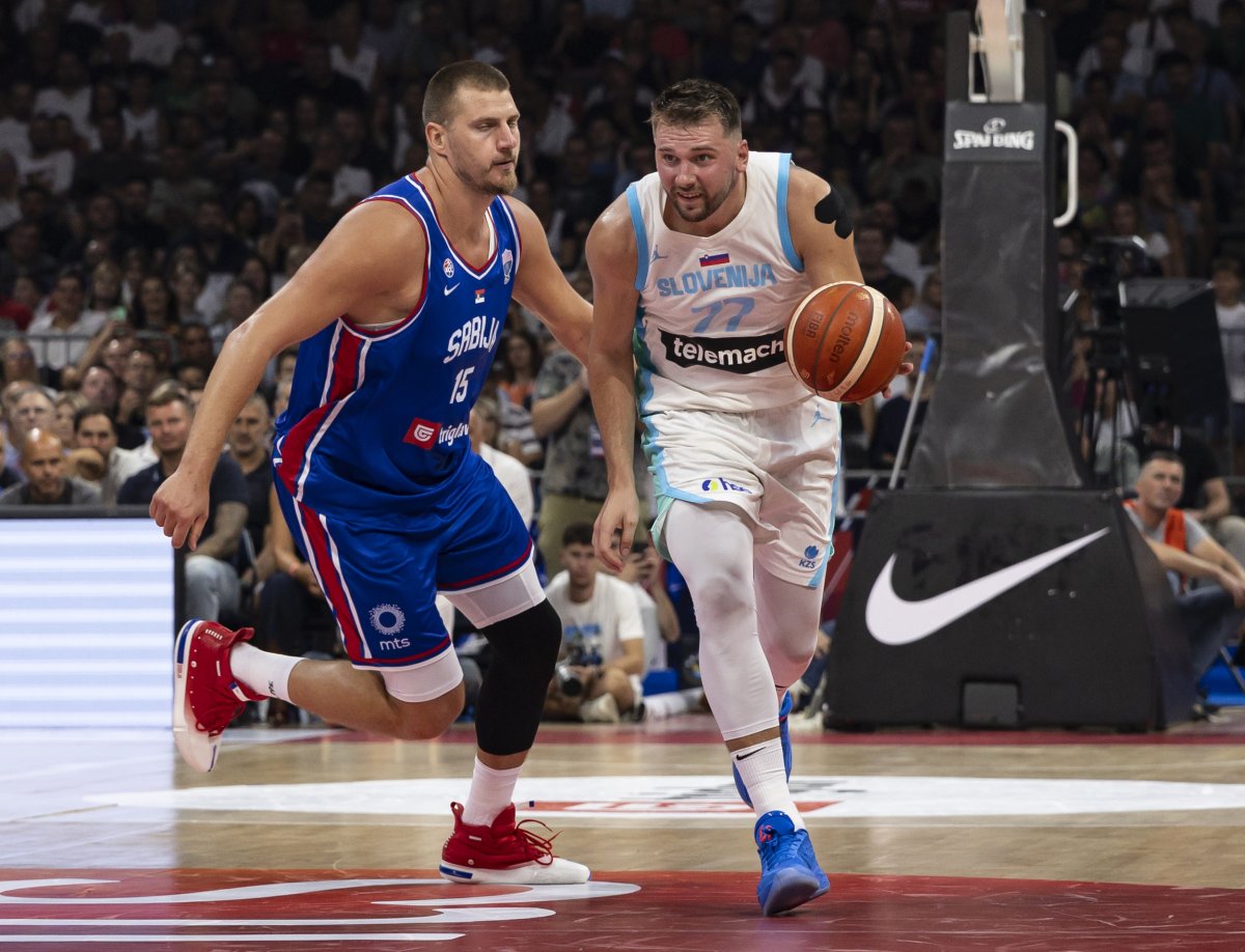 Luka Doncic and Nikola Jokic