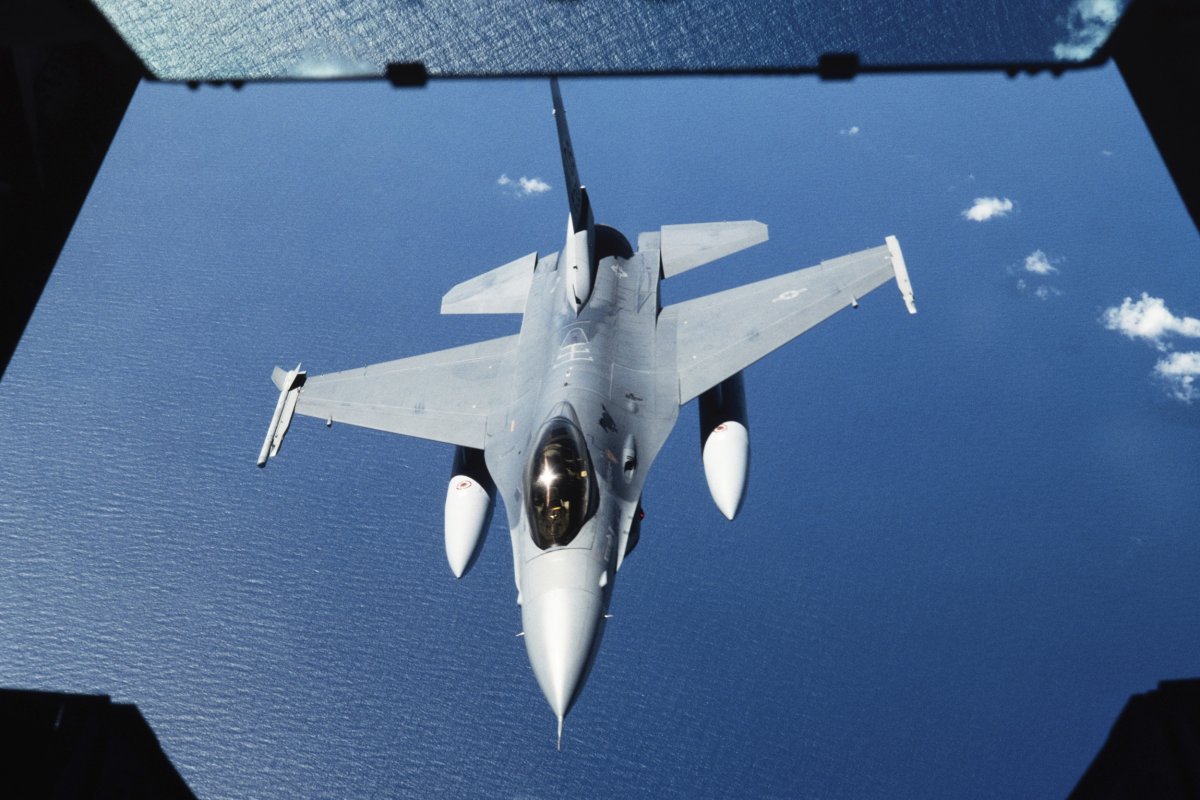 A U.S. Air Force F-16