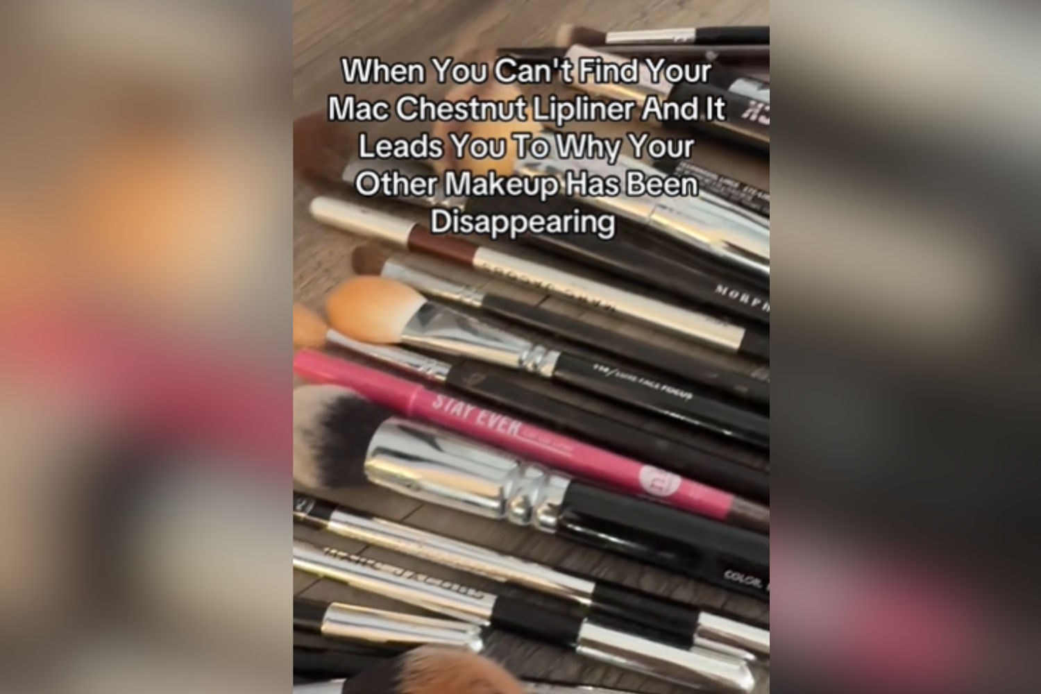 Moms Make-Up Keeps Disappearing, Shock As She Discovers Culprit