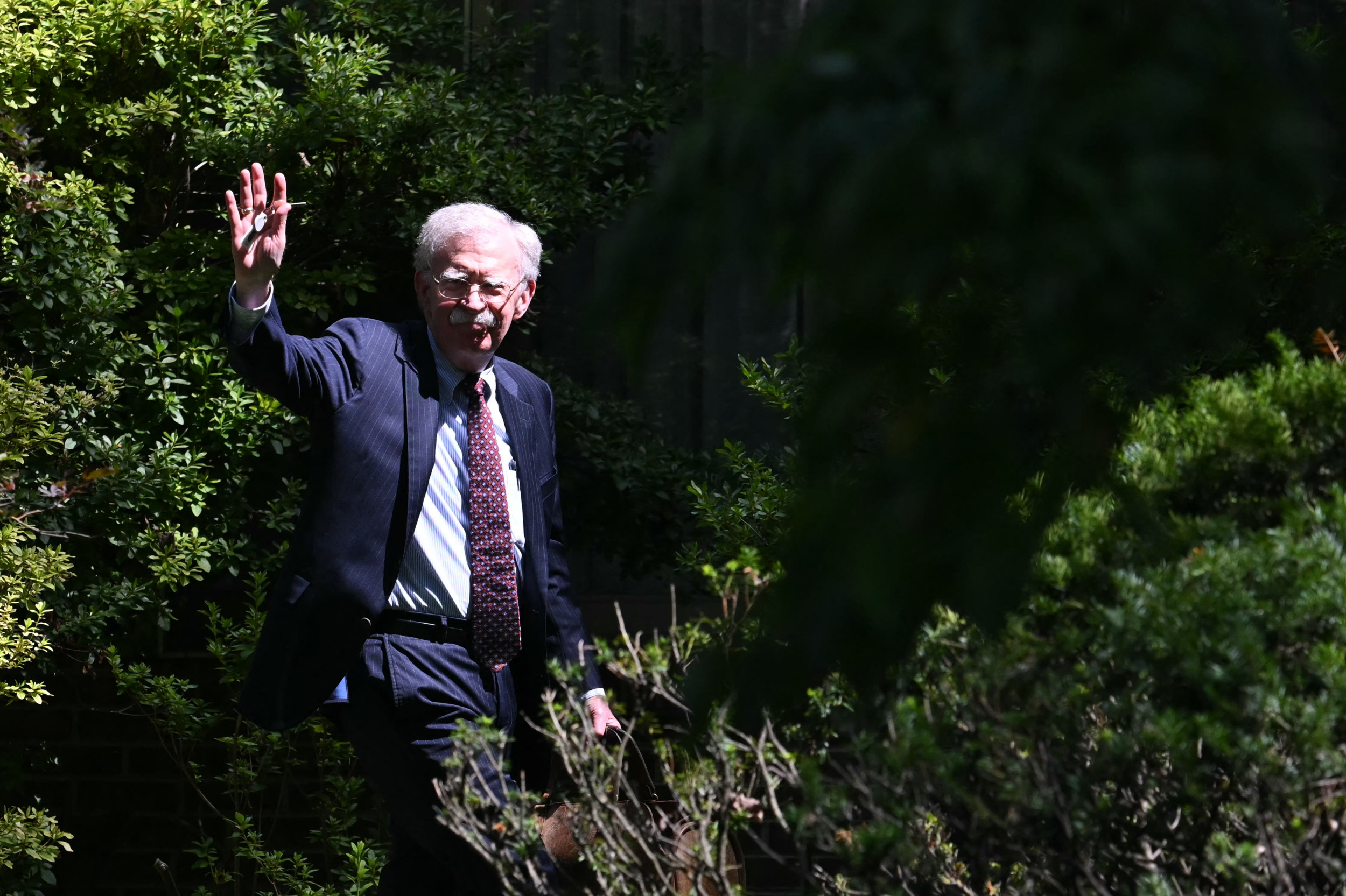 FBI Agents Exit John Bolton’s Office With Boxes in Raid