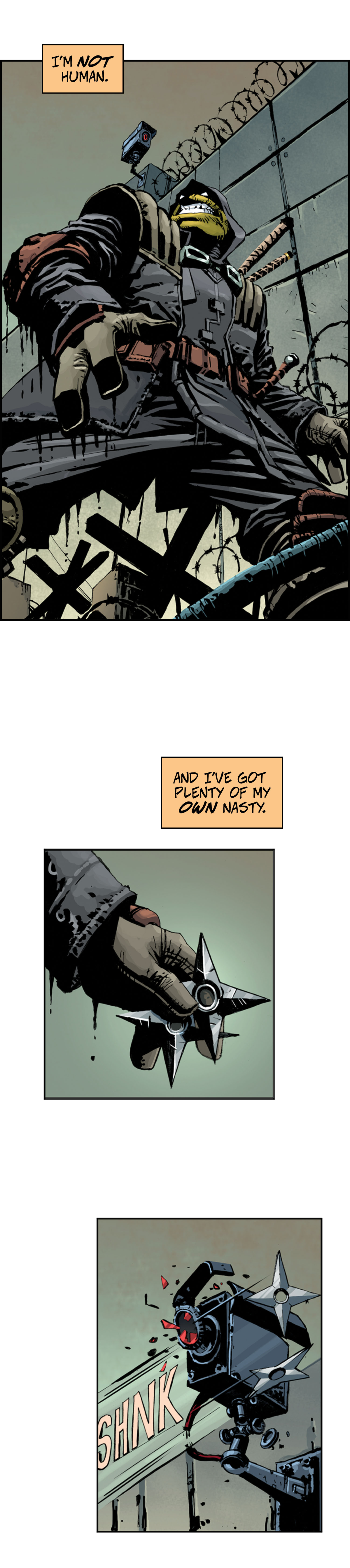 Image from TMNT Last Ronin Webtoon