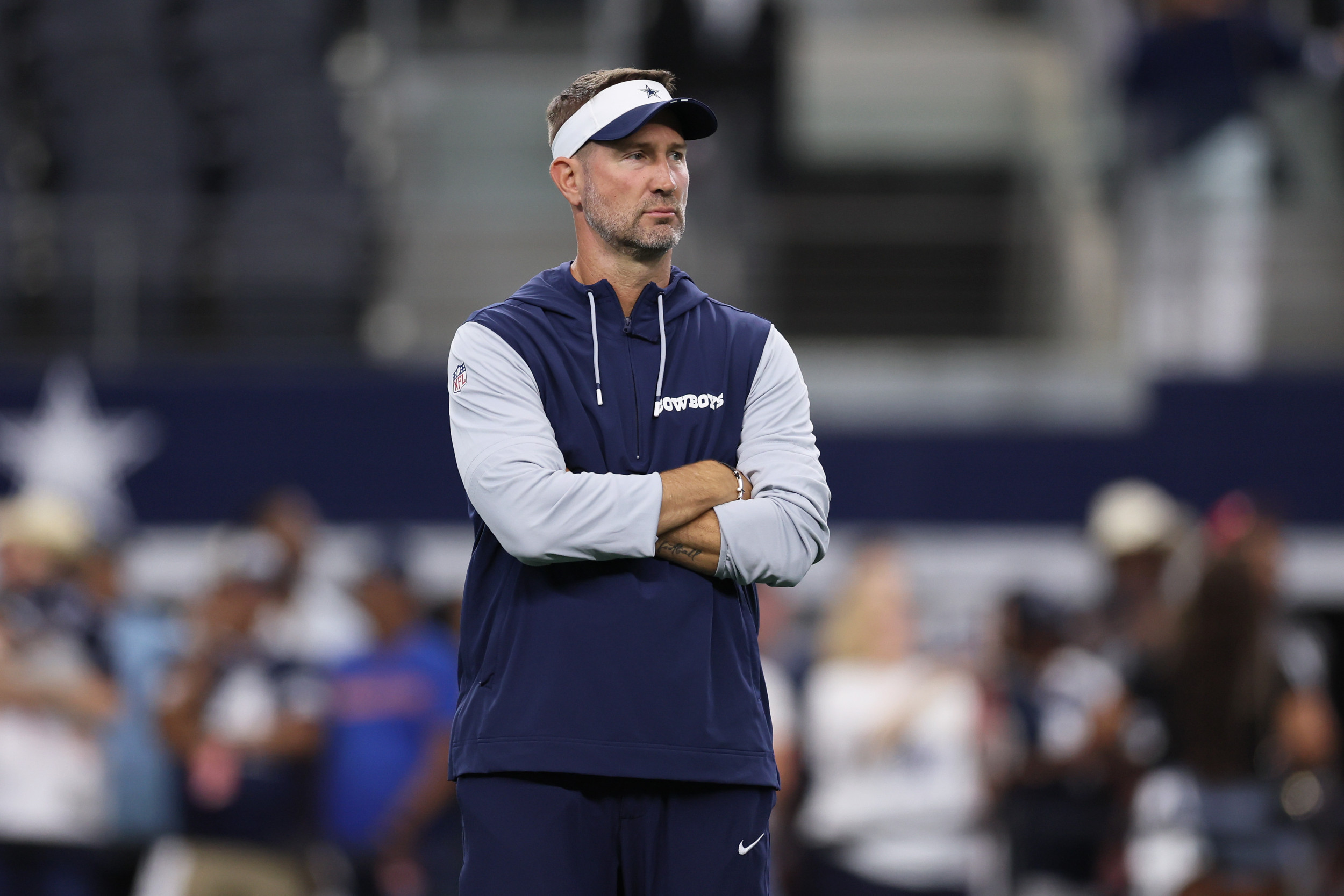 Image for article Cowboys Coach to Meet With Micah Parsons Amid Latest Stunt Report
