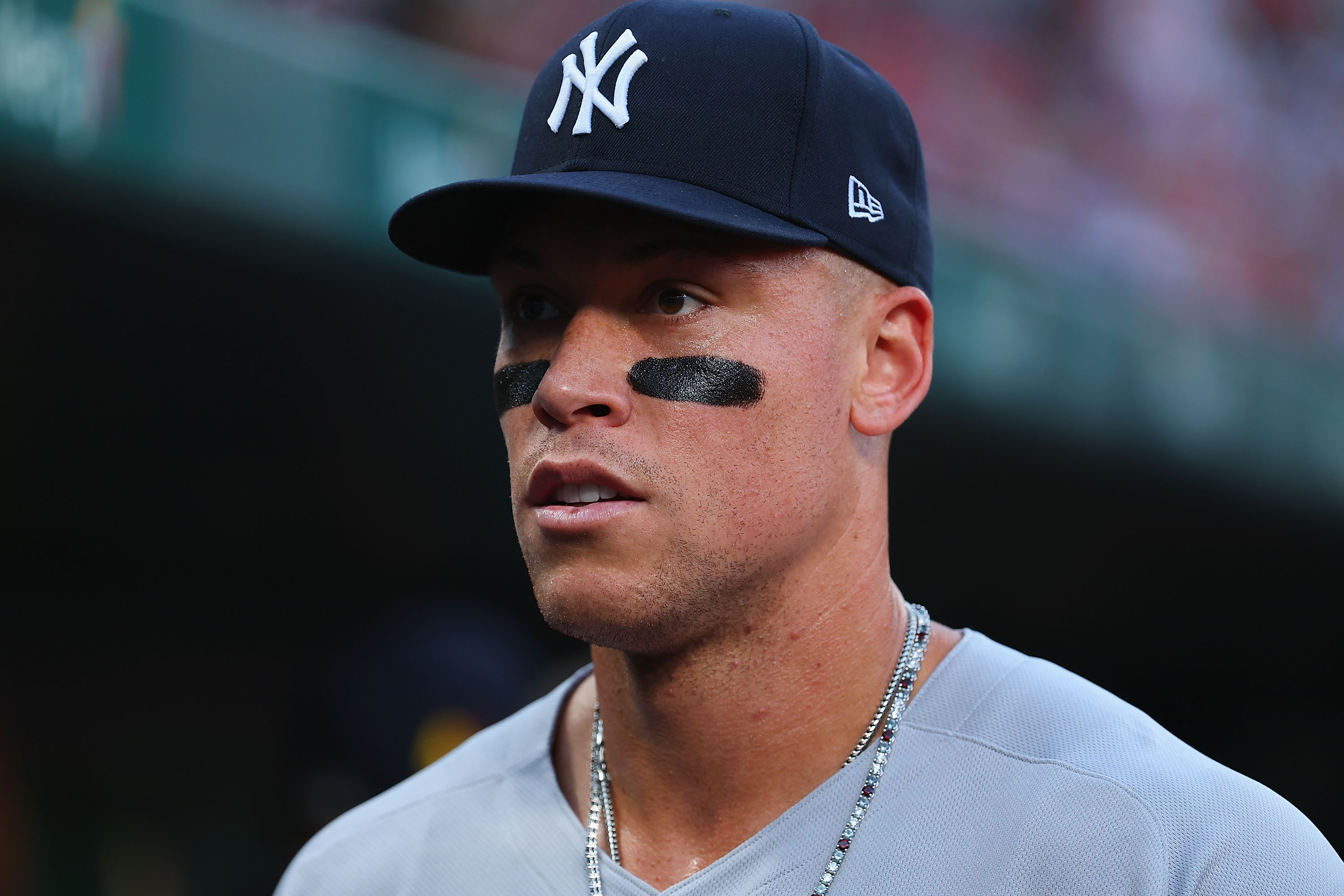 Yankees Aaron Judge Sends 2-Word Injury Message After Being Held Out of Outfield