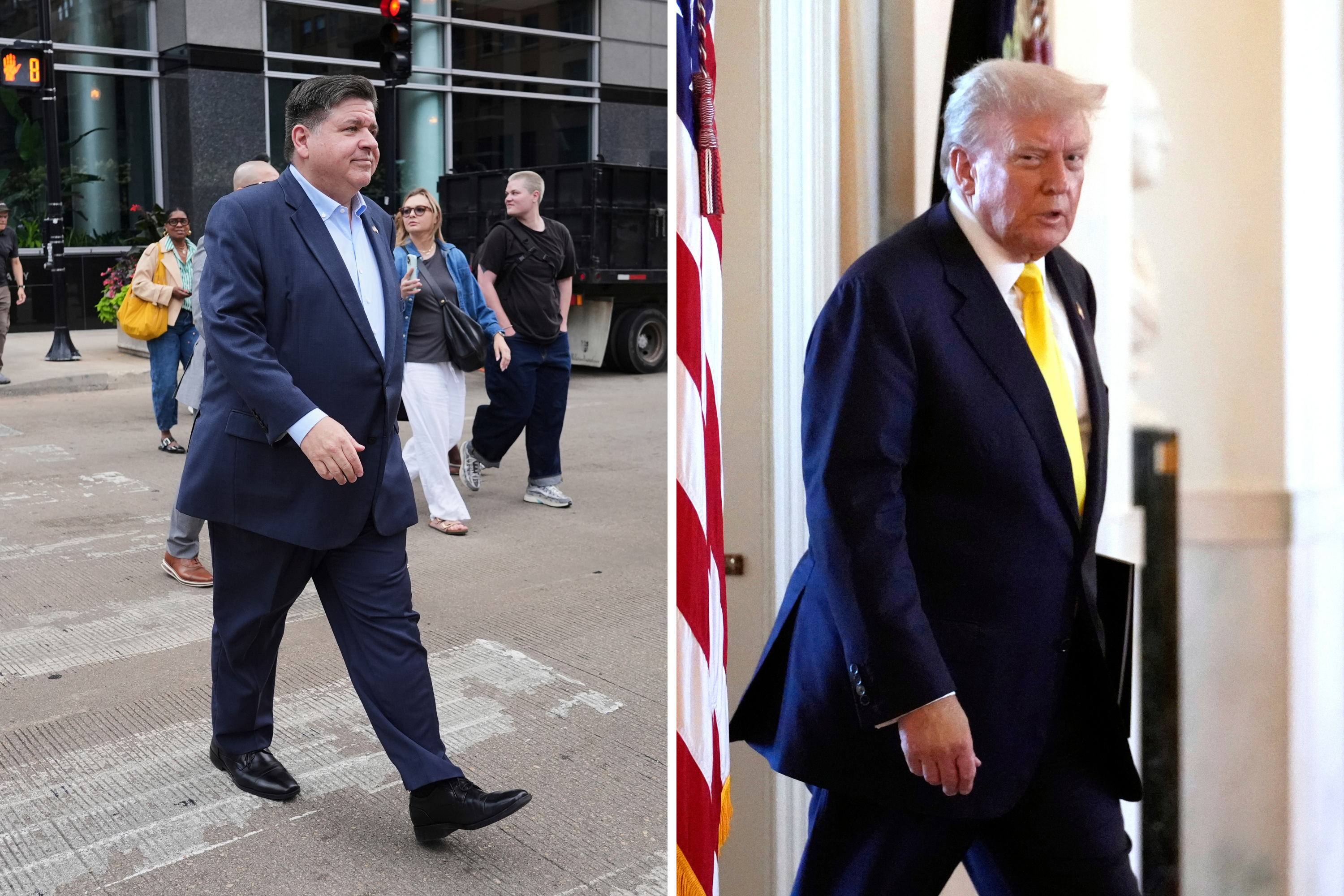 JB Pritzker对Donald Trump的“ Slob”言论做出了反应