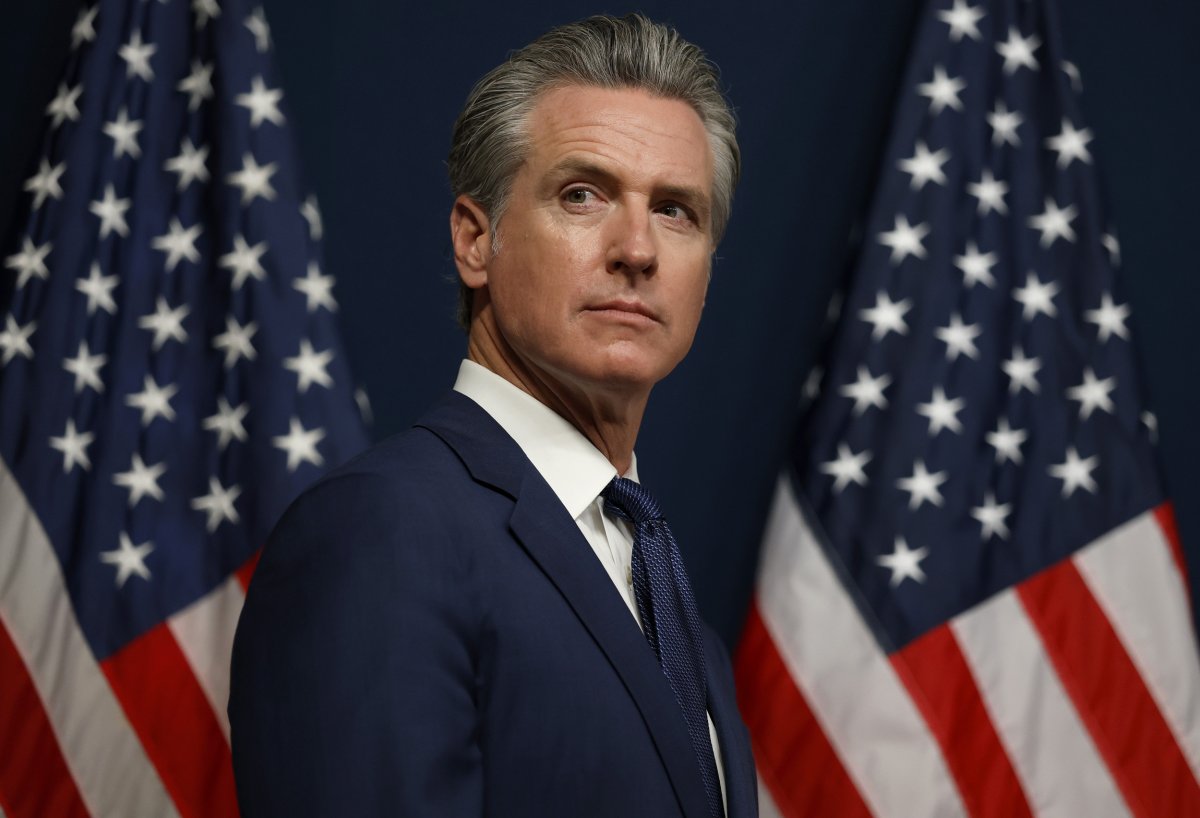 California Governor Gavin Newsom