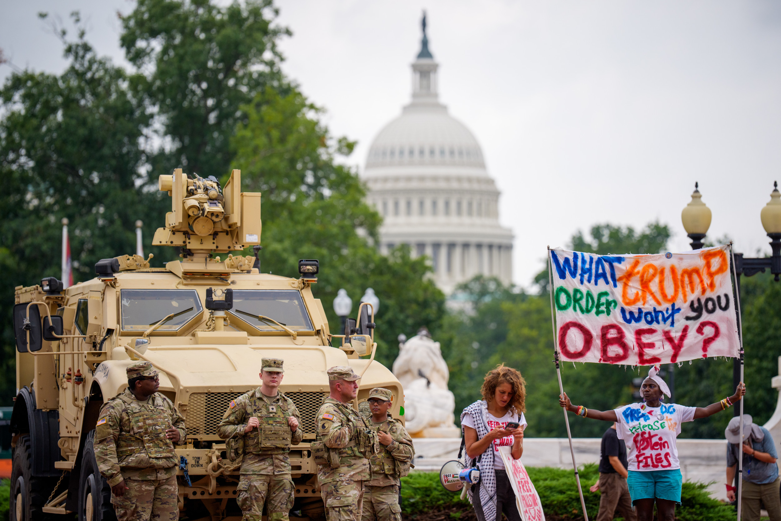 唐纳德·特朗普（Donald Trump）透露了新的“综合犯罪法案”