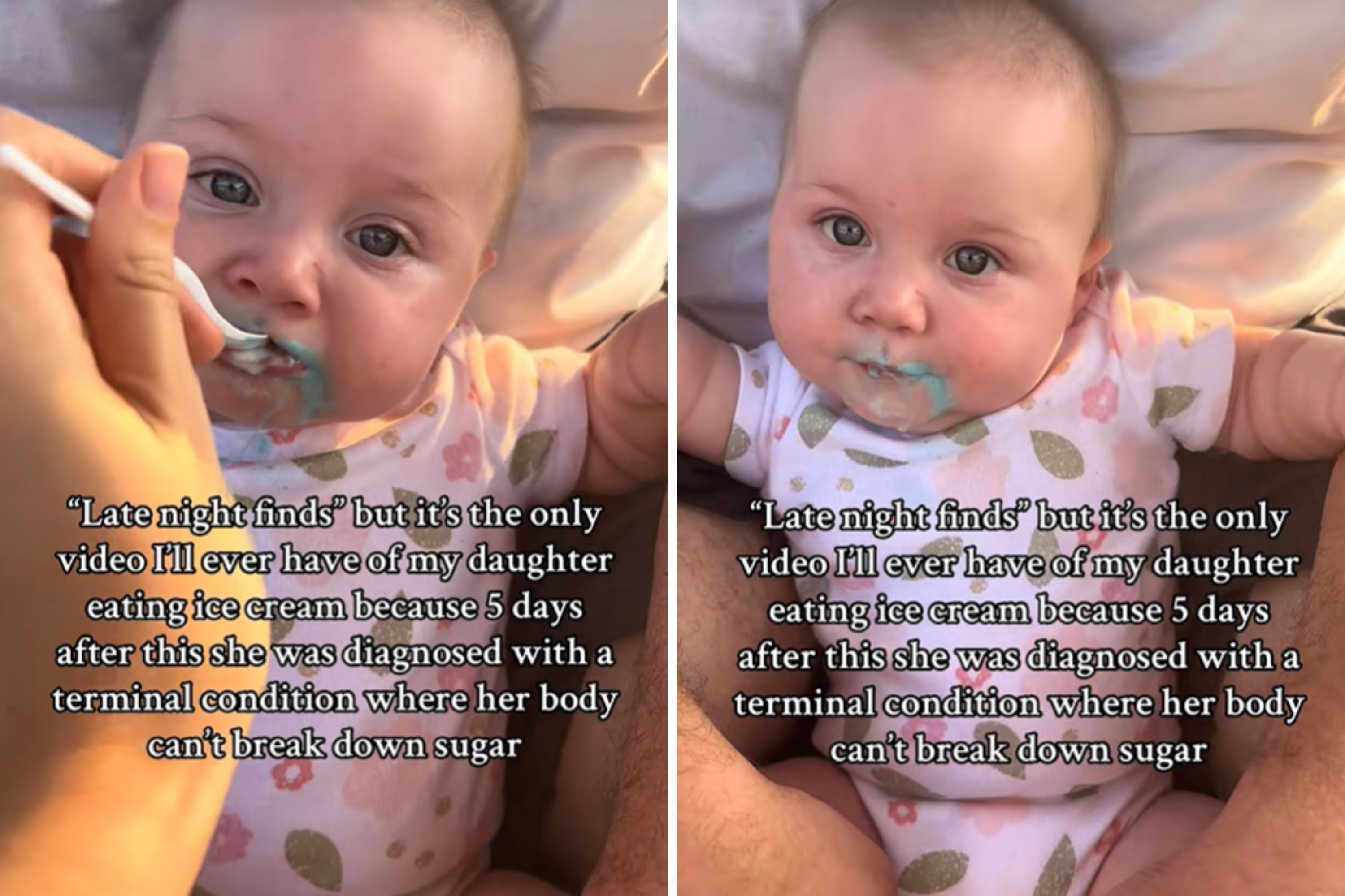 Mom Shares Video of Baby Eating Ice Cream&mdash;Days Later, Life Changes Forever