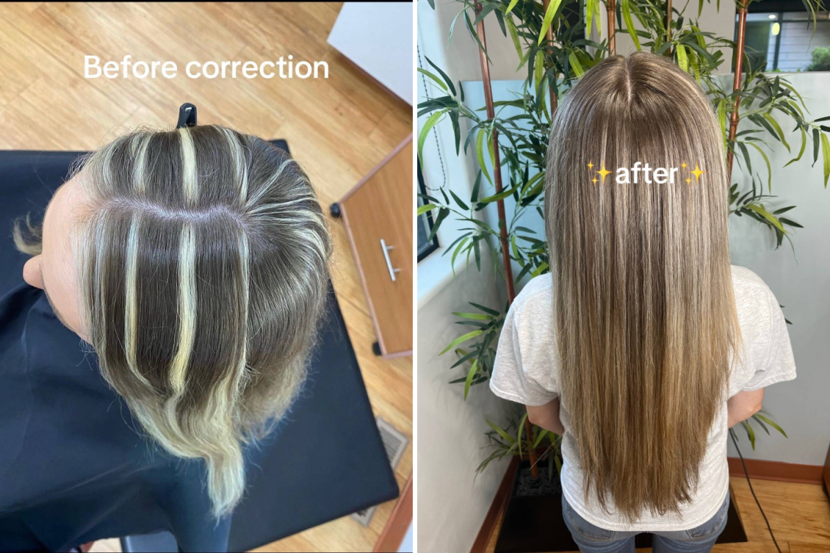 Correzione dei capelli