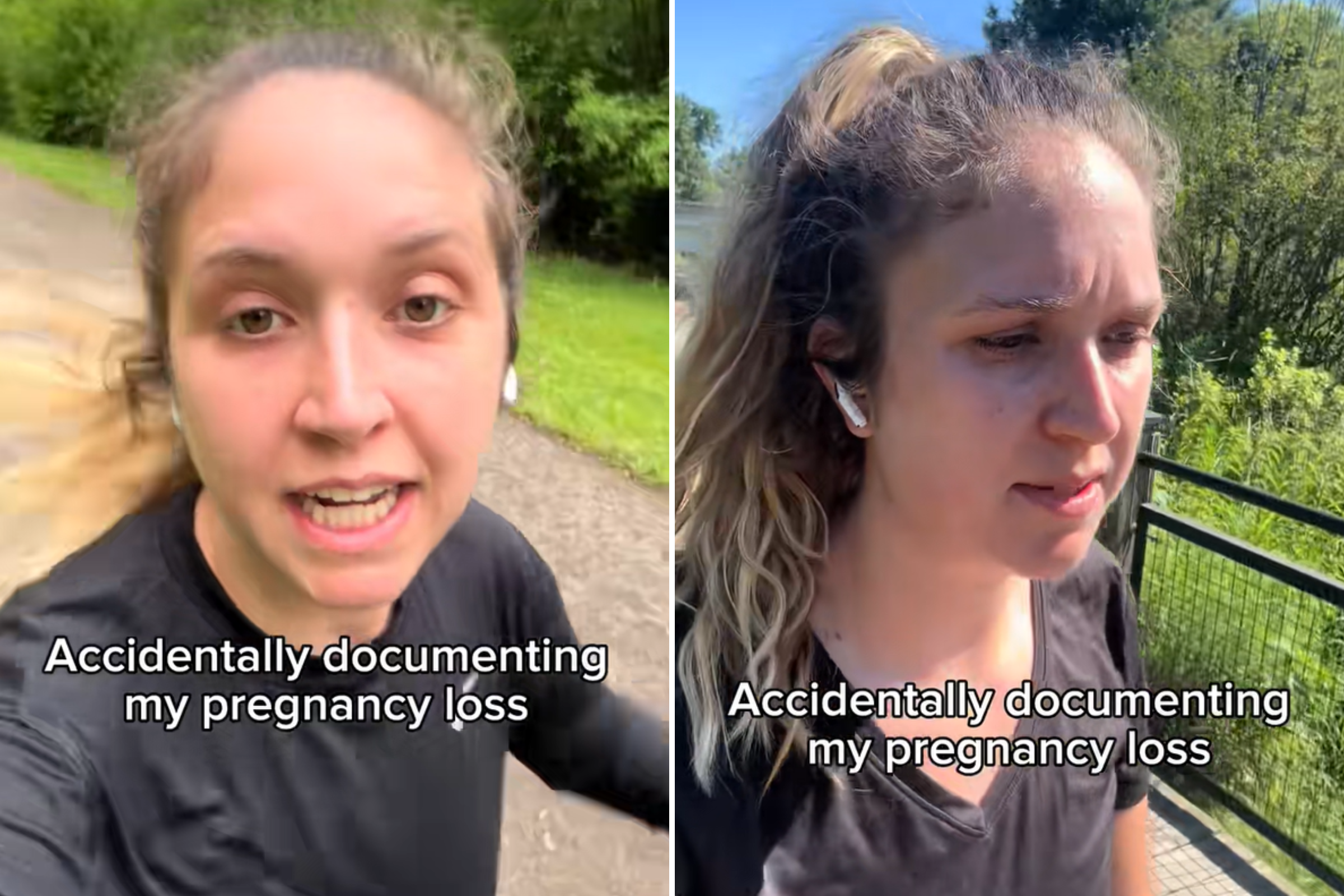 Pregnant Woman Documents Herself Running, What She Captures is Devastating
