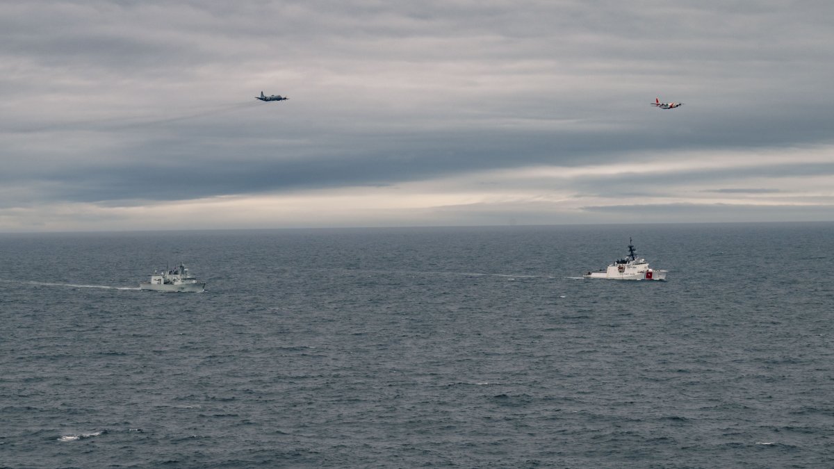 U.S.-Canada Joint Operation in Bering Sea