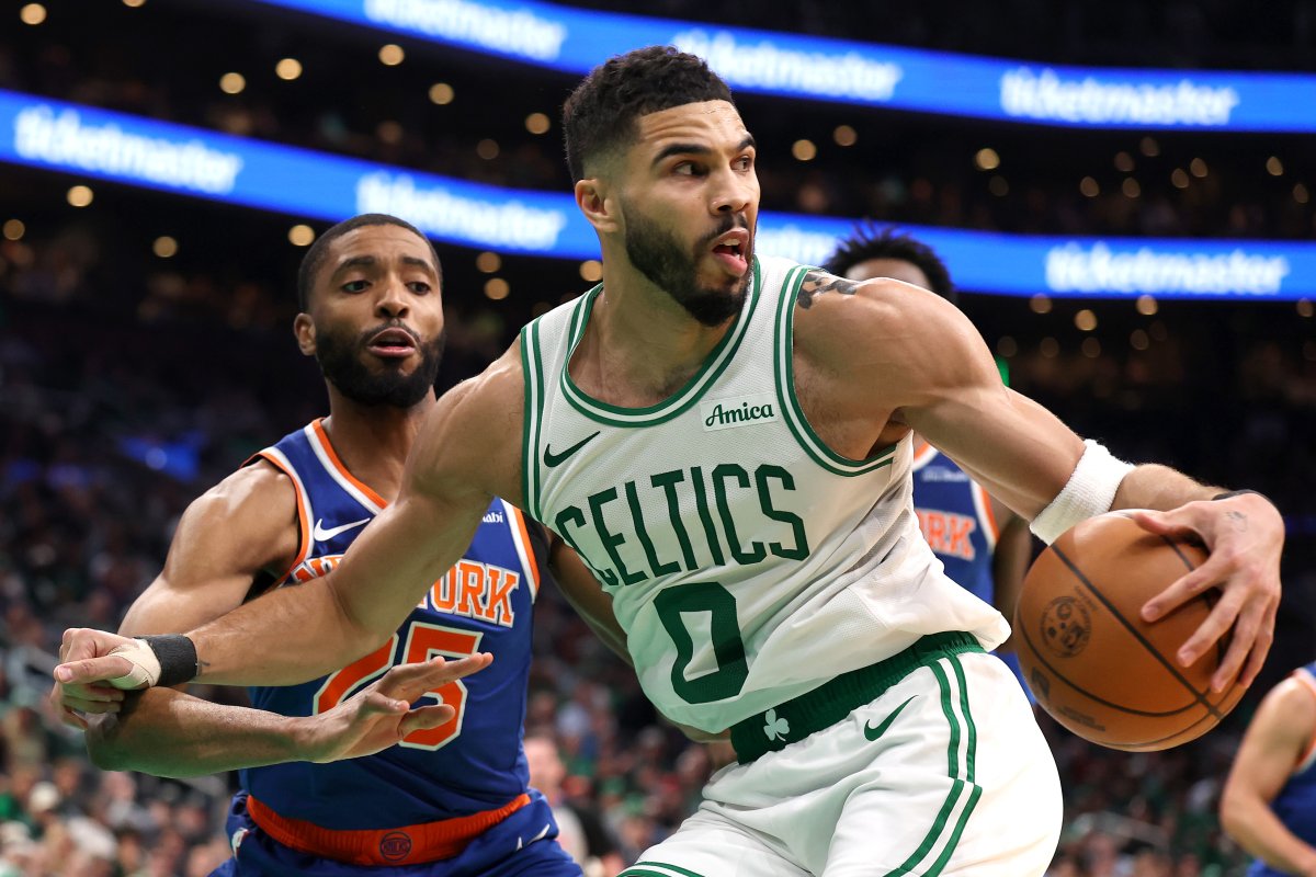 Boston Celtics forward Jayson Tatum