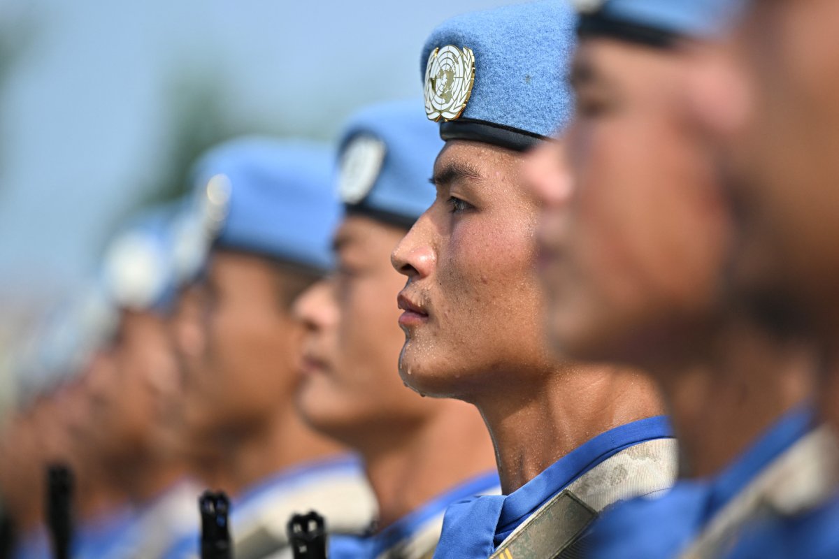 Chinese Peacekeeper Forecs Military Army
