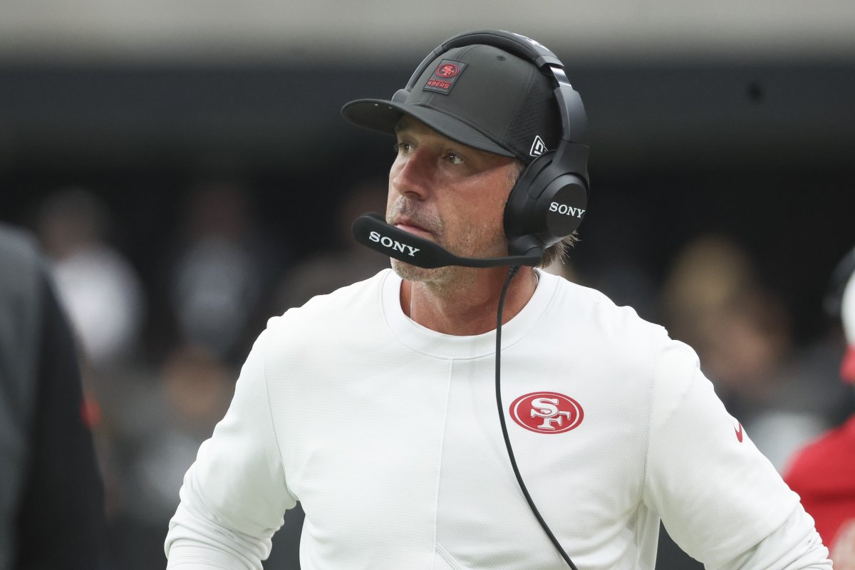 San Francisco 49ers coach Kyle Shanahan