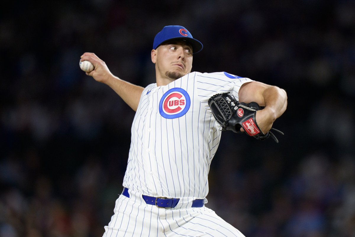 Chicago Cubs relief pitcher Brad Keller